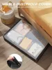 Unterbett-Aufbewahrung, Aufbewahrungsboxen mit Rollen und Produktbild-Vorschau 2