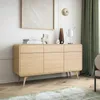 Zijtafel/dressoir ATEA, 160 cm, Vicenza eikenhout, met Productafbeelding-voorbeeld 1
