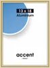 Cadre Nielsen Accent en aluminium 13 x 18 cm doré Voir les images du produit 1