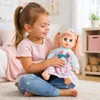 Bambola Malplay, 23 cm, parlante, con vasino, accessori per Anteprima dell’immagine prodotto 3