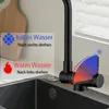 AICA Wasserhahn Faltbare 360° Drehbare Schwarz Produktbild-Vorschau 5