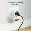 deleyCON Steckdosenadapter Indoor Schutzkontakt Adapter Produktbild-Vorschau 2