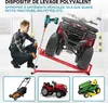 Wiltec Kit Cric lève Tracteur Tondeuse avec Adaptateur pour Voir les images du produit 5