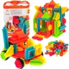 MalPlay Bausteine Waffelblöcke 90 Teile Lernspielzeug Produktbild-Vorschau 1