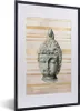 MuchoWow® MuchoWow® Gerahmtes Poster Buddha - Kopf - Steine Produktbild-Vorschau 1