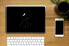 MuchoWow® Laptop Aufkleber Sticker Cover Frau - Gold - Produktbild-Vorschau 2