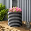 Outsunny Hochbeet aus Stahl, Pflanzbeet Frühbeet Gartenbeet Produktbild-Vorschau 8