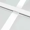 vidaXL Innentür 83x201,5 cm Weiß ESG-Glas und Aluminium Produktbild-Vorschau 6