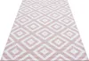 Kurzflor Teppich Wohnzimmer Pink 200x290 Rechteck Produktbild-Vorschau 1