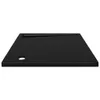 vidaXL Duschtasse ABS Quadratisch Schwarz 80x80 cm Produktbild-Vorschau 4