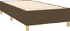 Boxspringbett mit Matratze Dunkelbraun 90x200 cm Stoff Produktbild-Vorschau 3