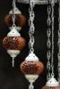 Hanglamp aus buntem Pastellglas mit orientalischem Mosaik, Produktbild-Vorschau 2