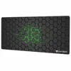 A gaming mousepad with a hexagonal pattern and green lighting. Náhled obrázku produktu