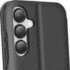Avizar, Etui für Samsung S25 Carbon Design, Video-Ständer & Produktbild-Vorschau 4