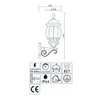 Wandleuchte Belis.A Wandlampe Außenwandleuchte E27 IP44 Produktbild-Vorschau 3