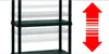 Tribac 009504BK Regál Plus, 5 polic, šířka 80 cm Náhled obrázku produktu 13