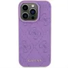 A purple iPhone case with a stamped Guess logo pattern. Anteprima dell’immagine prodotto