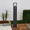 Lucande Wegeleuchte Klemens, 90 cm, Sensor, anthrazit, E27 Produktbild-Vorschau 2