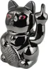 Glückskatze Angry Cat Maneki-neko Stinkefinger Mittelfinger Produktbild-Vorschau 2