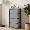 HOMCOM Kommode mit 4 Schubladen, 42 x 32 x 80 cm, Produktbild-Vorschau 9