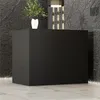 Empfangstheke L-Form 140x80x120cm Schwarz, mit Produktbild-Vorschau 1