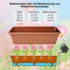 MePla - Set - XXL Balkonkasten mit Bewässerung 100 cm + XXL Produktbild-Vorschau 5