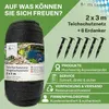 TTL GARDEN Teichnetz 2x3m schwarz 30g/m² Vogelschutznetz Produktbild-Vorschau 3