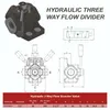 Hydraulisches Kugelhahn mit 3 Anschlüssen, (mit varianten Produktbild-Vorschau 3