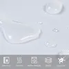Schmaler Duschvorhang Polyester Weiß Wasserabweisend Produktbild-Vorschau 2