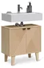 Waschbeckenunterschrank Vicco Arven Eiche 60 x 60 cm, Model Produktbild-Vorschau 5