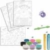 Handarbeitsset und Zeichnung mit Sand- und Glitzervögeln Produktbild-Vorschau 7