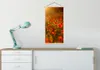 MuchoWow® Textilposter Orangefarbenes Leuchten über den Produktbild-Vorschau 3