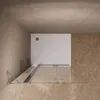 AQUABATOS® Walk in Dusche, Duschwand Glas, Faltbar Produktbild-Vorschau 2