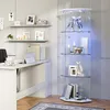 UnboxG 5-eckige Standvitrine mit LED-Beleuchtung Produktbild-Vorschau 4