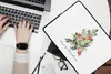 MuchoWow® Laptop Hülle 14 ZollWeihnachtsbaum - Aquarell - Produktbild-Vorschau 2