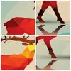 Bilder auf glas - Hirsch Illustration modern Grafik - Produktbild-Vorschau 8