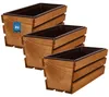 KOTARBAU® 3 Pezzi Fioriera da Balcone Vaso da Esterno con Anteprima dell’immagine prodotto 1