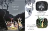 A spread from a children's book showing koalas and kangaroos in a nighttime forest setting. Anteprima dell’immagine prodotto
