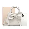 Crossbody Bag Damen, mit Top Carry Handle und Cute Bow Knot Produktbild-Vorschau 5