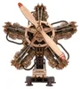 Puzzle 3D, Motor de avión R-5, Ugears, madera, 470 piezas Vista previa de la imagen del producto 4