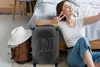 MuchoWow® Koffer Handgepäck Trolley Rollkoffer Kleine Produktbild-Vorschau 2