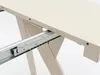 Ausziehbarer Esstisch RO-7 Rund Ø 80-130 cm – Kaschmir mit  Produktbild-Vorschau 5