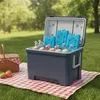 Lot de 6 packs réfrigérants bleus - 16 x 11 cm / 265 ml Voir les images du produit 4