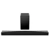 A black soundbar and a black subwoofer are displayed against a white background. Náhled obrázku produktu