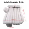 An inflatable car mattress with dimensions indicated by text overlays. Produktbild-Vorschau