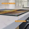 Wallario Herdabdeckplatte aus Glas, Größe 60 x 52 cm Produktbild-Vorschau 4