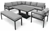 di volio Gartenmöbel Set Noli – grau, Outdoor Lounge aus Produktbild-Vorschau 1