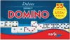 Noris Spiele Deluxe Doppel 9 Domino; 606108003 Produktbild-Vorschau 1