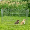 8dílný venkovní výběh pro malá zvířata lionto s dvířky a Náhled obrázku produktu 5