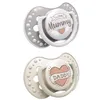 LOVI Schnuller Silikon dynamisch  I Love 0-6 m 2 St. Produktbild-Vorschau 1